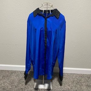 Rock and Republic Studded Button Down Blouse